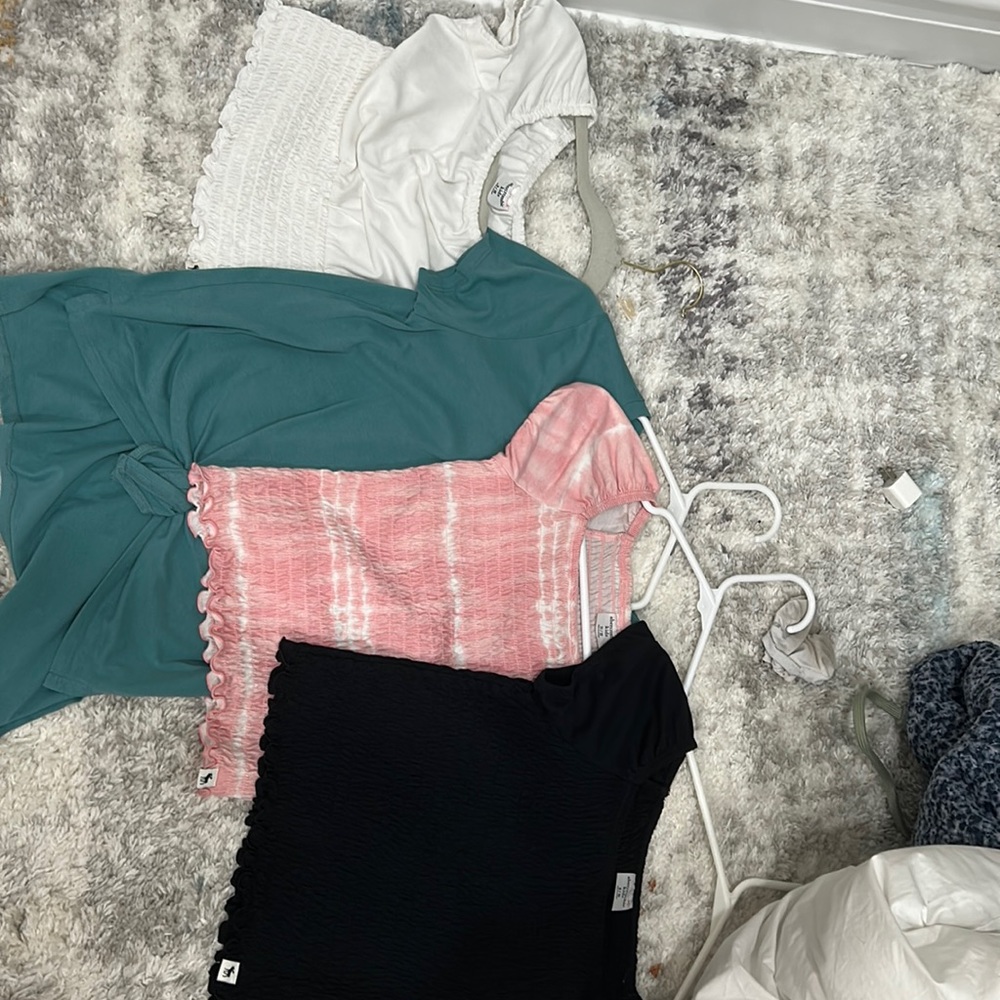 Four Abercrombie shirts!